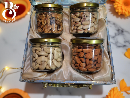 Sapphire Nut Box - by Being Crunch