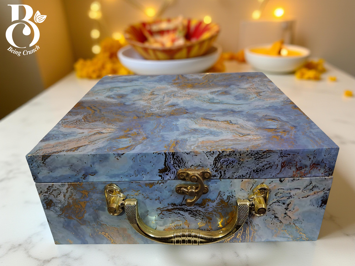 Sapphire Nut Box - by Being Crunch