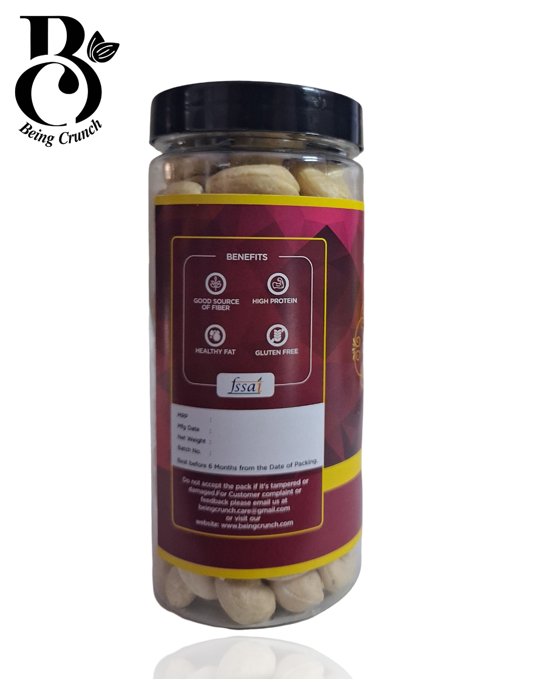 Being Crunch Cashew W210 – Premium Grade