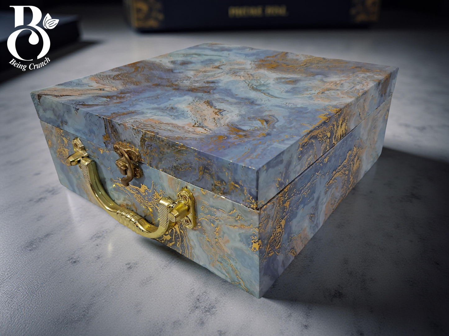 Sapphire Nut Box - by Being Crunch