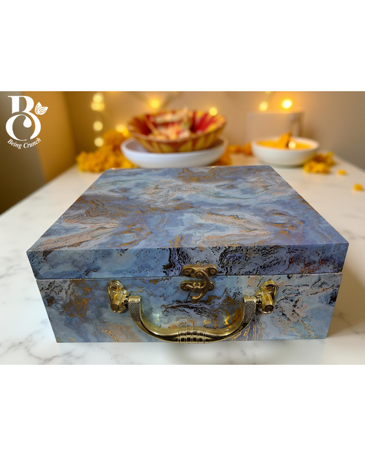 Sapphire Nut Box - by Being Crunch